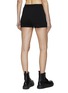 Back View - Click To Enlarge - ALEXANDER MCQUEEN - ELASTIC WAIST SEAMLESS KNITTED MINI SHORTS
