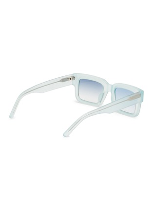 Figure View - Click To Enlarge - A. SOCIETY - Milan' Thick Acetate Rectangular Sunglasses
