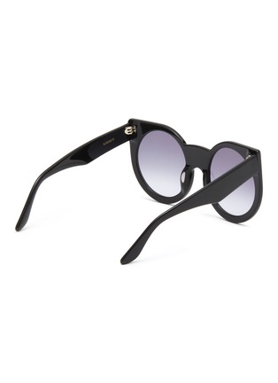 Figure View - Click To Enlarge - A. SOCIETY - Cleo' Acetate Cateye Round Sunglasses