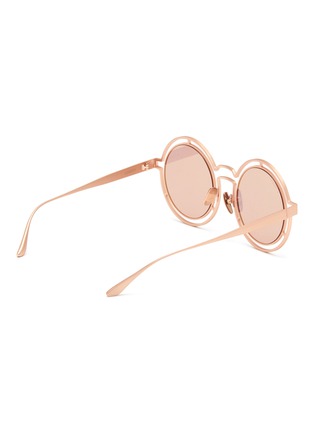 Figure View - Click To Enlarge - A. SOCIETY - Suzie' Metal Round Sunglasses