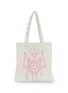 Main View - Click To Enlarge - MR. A - x Lane Crawford Canvas Tote – White/Pink