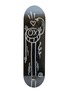 Main View - Click To Enlarge - MR. A - Mr. A Painted Skateboard — Black & White