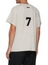 Back View - Click To Enlarge - FEAR OF GOD - 7 LOGO PLAIN COTTON T-SHIRT