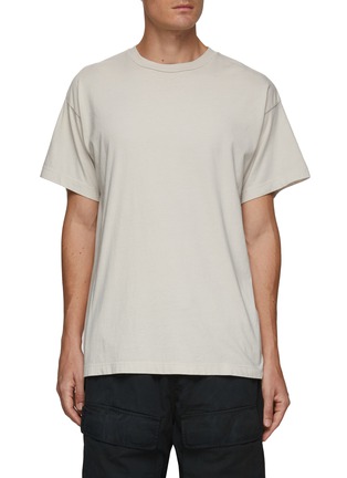 Main View - Click To Enlarge - FEAR OF GOD - 7 LOGO PLAIN COTTON T-SHIRT