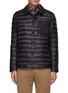 Main View - Click To Enlarge - HERNO - Nylon Snap Button Up Puffer Shirt