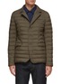 Main View - Click To Enlarge - HERNO - Nylon Single Breasted Puffer Blazer