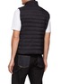 Back View - Click To Enlarge - HERNO - Zip front puffer vest