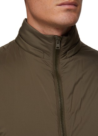 Detail View - Click To Enlarge - HERNO - Drawstring hood padded nylon vest