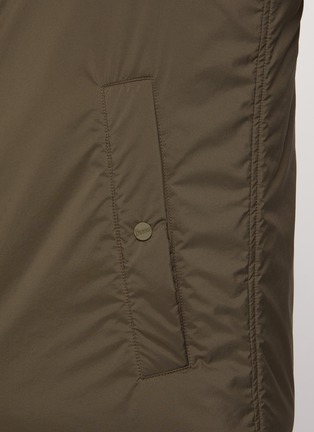  - HERNO - Drawstring hood padded nylon vest