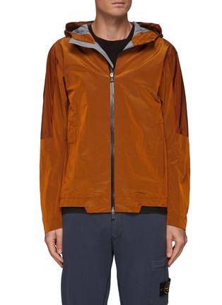 Main View - Click To Enlarge - HERNO - Hooded nylon jacket