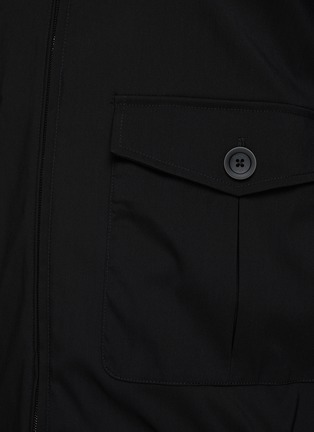  - HERNO - Cargo pocket nylon blouson jacket