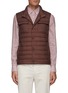 Main View - Click To Enlarge - HERNO - Snap front down nylon vest