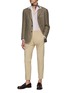 Figure View - Click To Enlarge - RING JACKET - SINGLE BREASTED NOTCH LAPEL SILK LINEN BLAZER