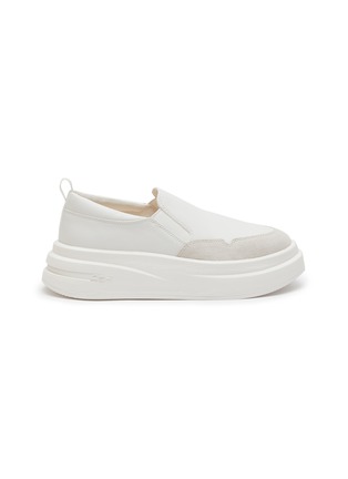 Main View - Click To Enlarge - ASH - Intox' Platform Leather Slip On Sneakers