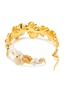 Detail View - Click To Enlarge - GOOSSENS - ‘TALISMAN’ GOLD-PLATED PAVOT HOOP EARRINGS