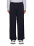 Main View - Click To Enlarge - BALENCIAGA - ‘BB Corp’ Logo Embroidered Molleton Bouclette Cotton Jogger Pants