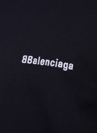  - BALENCIAGA - ‘BB Corp’ Vintage Cotton Jersey T-Shirt