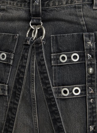  - BALENCIAGA - Convertible strap detail raver baggy jeans