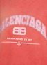  - BALENCIAGA - Logo Print Distressed Detail Vintage Cotton Jersey T-Shirt