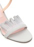 Detail View - Click To Enlarge - PIFERI - Izma' Ruffled Strap Shimmering Sandals