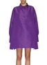 Main View - Click To Enlarge - VALENTINO GARAVANI - Wide Silk Faille Tunic Shirt Dress