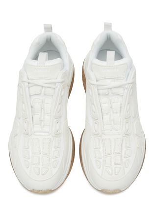 Detail View - Click To Enlarge - AMIRI - ‘Bone' x-ray appliqué leather sneakers