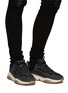 Figure View - Click To Enlarge - AMIRI - ‘Bone' x-ray appliqué leather sneakers
