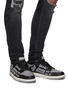 Figure View - Click To Enlarge - AMIRI - ‘Skel' x-ray appliqué low-top leather sneakers