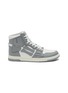 Main View - Click To Enlarge - AMIRI - ‘Skel' x-ray appliqué high-top leather sneakers