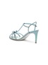  - RENÉ CAOVILLA - Strass Embellished Bow Peep Toe Sandals