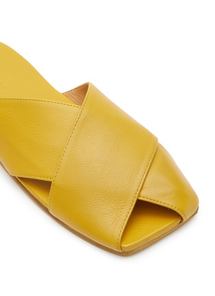 Detail View - Click To Enlarge - MARSÈLL - Spatola' Leather Crossover Strap Sandals