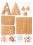 Detail View - Click To Enlarge - COMPLETE DEELITE - Winter Chalet Gingerbread House Decorating Kit