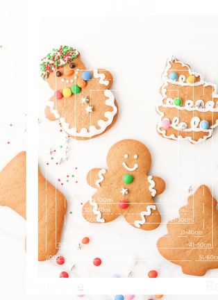 Detail View - Click To Enlarge - COMPLETE DEELITE - Assorted Gingerbread Cookie Decorating Kit