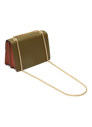 Detail View - Click To Enlarge - STRATHBERRY - East/West' Tricoloured Leather Crossbody Bag