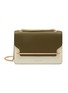 STRATHBERRY - East/West' Tricoloured Leather Crossbody Bag