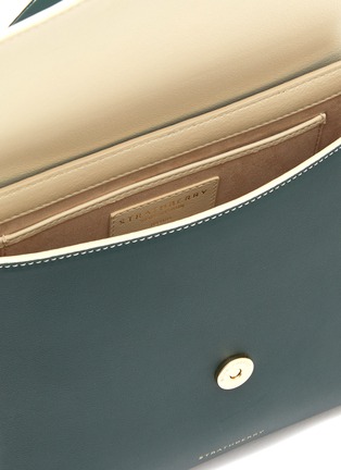 Detail View - Click To Enlarge - STRATHBERRY - TRINITY' LEATHER TOP HANDLE STRAP TRICOLOUR BAG