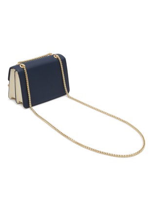 Detail View - Click To Enlarge - STRATHBERRY - ‘EAST/WEST’ TRICOLOUR MINI LEATHER CROSSBODY BAG