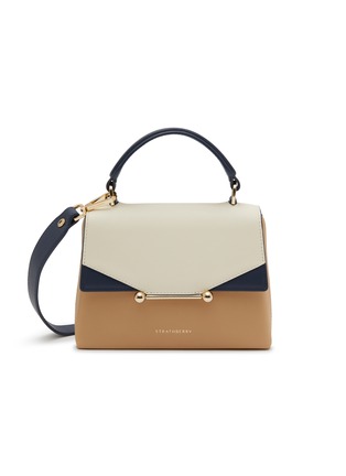 Main View - Click To Enlarge - STRATHBERRY - ‘TRINITY’ TRICOLOUR MINI TOP HANDLE BAG