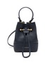 Main View - Click To Enlarge - STRATHBERRY - ‘LANA OSETTE’ DRAWSTRING LEATHER BUCKET BAG