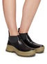 Figure View - Click To Enlarge - ATP ATELIER - ‘Fermo’ Chunky Sole Leather Ankle Boots