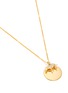 Detail View - Click To Enlarge - YI COLLECTION - Diamond 18k Gold Zodiac Ox Pendant Necklace
