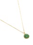 Detail View - Click To Enlarge - YI COLLECTION - Emerald 18k Gold Flower Necklace