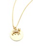 Main View - Click To Enlarge - YI COLLECTION - Diamond 18k Gold Zodiac Tiger Pendant Necklace