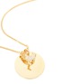 YI COLLECTION - Diamond 18k Gold Zodiac Rooster Pendant Necklace