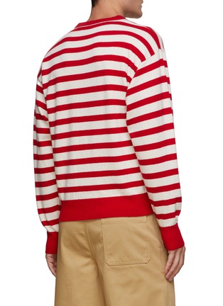 Back View - Click To Enlarge - DREYDEN - Mini Me Capsule' Striped Cashmere Sweater