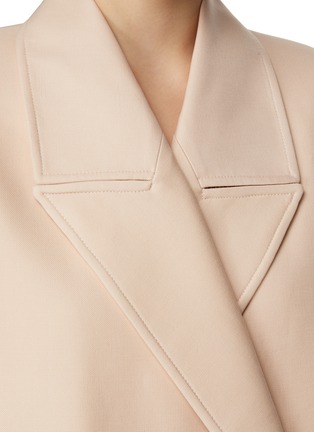  - JIL SANDER - TAILORMADE LARGE COLLAR DOUBLE BREASTED BLAZER