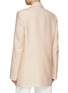 Back View - Click To Enlarge - JIL SANDER - TAILORMADE LARGE COLLAR DOUBLE BREASTED BLAZER