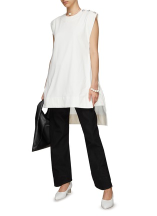 Figure View - Click To Enlarge - JIL SANDER - CLASSIC STRAIGHT LEG JEANS