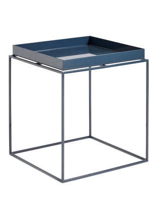 Main View - Click To Enlarge - HAY - Tray Table Side Table – Deep Blue High Gloss
