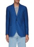 Main View - Click To Enlarge - EQUIL - NOTCH LAPEL UNLINED SINGLE BREASTED LINEN BLAZER